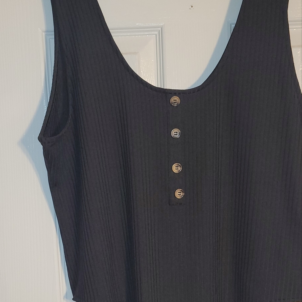 H&M Bodysuit black 2xl plus size